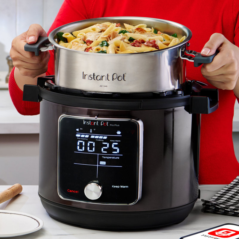 Instant Pot Pro Plus 6 Quart MultiUse Electric Pressure Cooker & Reviews Wayfair